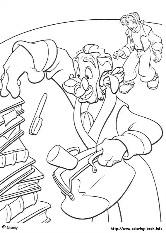 Treasure Planet coloring picture